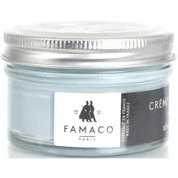 Famaco FAMACO Ledercreme Schuhemulsion für Glattleder 50 ml Blau-Töne Schuhcreme