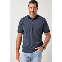 JP1880 Poloshirt Poloshirt Halbarm Melange-Piqué