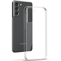 Tec-Expert Handyhülle Handy Hülle Cover für Samsung Galaxy S22 6.1 Zoll, 6.1", Slim Case Bumper Schutzhülle Transparent