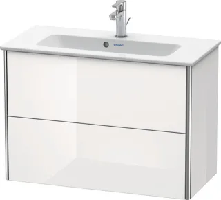 Duravit XSquare Waschtischunterbau wandhängend Basalt Matt 810x388x560 mm - XS416604343 XS416604343