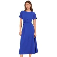 LIPSY Midikleid Lipsy Midikleid mit seitlichem Knoten, Regular (1-tlg)