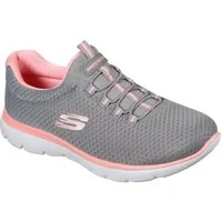 Skechers SUMMITS Slip-On Sneaker Freizeitschuh, Komfortschuh mit stoßdämpfender Zwischensohle