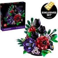 LEGO® Dunkles Blumengesteck (11513), LEGO Botanicals Konstruktionsspielsteine, (562 St), Made in Europe