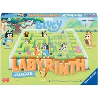 Ravensburger Spiel Bluey, Junior Labyrinth, Familienspiel, Made in Europe