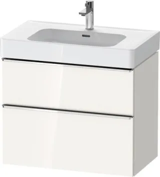 Duravit D-Neo Waschtischunterbau wandhängend Weiß Hochglanz 784x452x625 mm - DE4377010220000 DE4377010220000