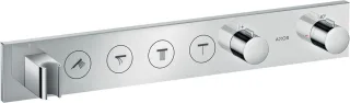 Hansgrohe Thermostatmodul Unterputz Select Axor Fertigset 4 Verbraucher chrom, 18357000 18357000