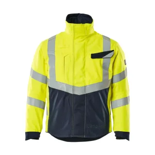 MASCOT Winterjacke MULTISAFE Hi-vis Gelb / Schwarzblau Hi-vis Gelb / Schwarzblau S - 19835-217-17010-S