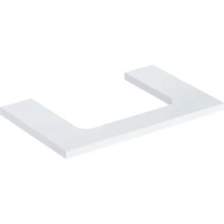 Geberit ONE Waschtisch-Platte, Ausschnitt mittig, für Aufsatzwaschtisch 505282001