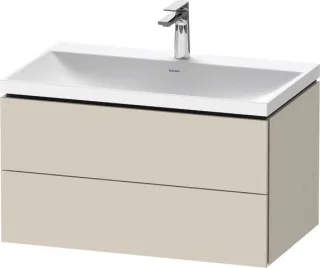 Duravit L-Cube c-shaped Set wandhängend Taupe Supermatt 800x480x480 mm - LC6951O83830000 LC6951O83830000