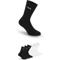 Fila Sportsocken UNISEX CREW TENNIS FULL TERRY SOCKS (6-Paar) mit eingestrickem Logo