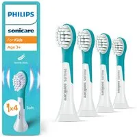 Philips Sonicare Aufsteckbürsten For Kids, für Milchzähne geeignet, ab 3 Jahren, für jedes Sonicare Handstück