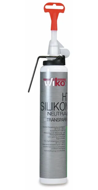 WIKO Silikon-Dichtmasse TRANS-SIL, Automatikkartusche 200 ml