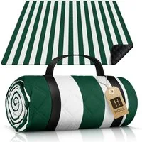 Picknickdecke HOEL® Picknickdecke 200x200 cm wasserabweisend + isoliert XXL, HOEL