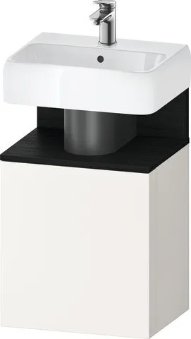 Duravit Qatego Waschtischunterbau wandhängend Weiß Supermatt 440x350x645 mm - QA4076L16840000 QA4076L16840000