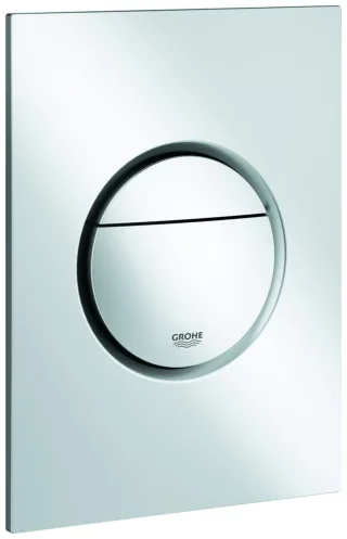 Grohe WC-Betätigung Nova Cosmopolitan S 37601 2-Mengen/Start&Stopp mattchrom, 37601P00 37601P00