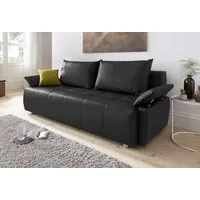 COLLECTION AB Schlafsofa Funtastic, B: 212 cm, Liegel. 145x187 cm, Bettfunktion, Bettkasten, Armteilverstellung & 1 Zierkissen, Federkern