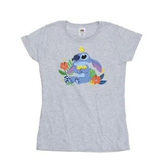 Disney - "Lilo & Stitch Birds" T-Shirt für Damen (Grau)
