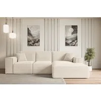 ALTDECOR Ecksofa SERRA-L, Sofa Praktische Bequeme Funktionsecke Couch L-Form Eckcouch, Corner Sofa U-Form Vielseitige Sofa Wohnlandschaft Wohnzimmer