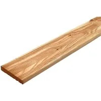 Woodtex Terrassendielen Terrassendiele Europäische Lärche D29 unbehandelt, BxL: je 14.2x121 cm, 27 mm Stärke
