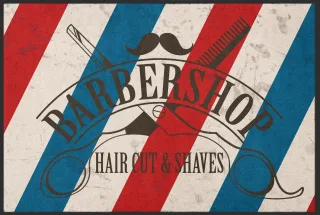 Fussmatte Barber 10000 | Größe: 60 cm x 45 cm