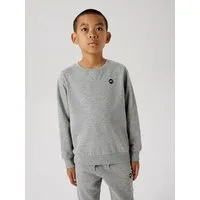 Name It Sweatshirt NKMVIMO für Jungen mit Bündchen und klassischer Form unifarben, casual, regular fit, Baumwollmischung, Rundhals