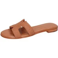 Melvin & Hamilton Hanna 83 Leder-Geflochtene Schuhe für Damen Pantolette Flache Absätze, Echtes Leder