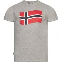 Geographical Norway Kurzarmshirt Geographical Norway T-Shirt Herren Shirt Hemd Sommer Baumwolle Print