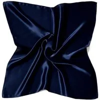 MayTree Seidentuch quadratisch einfarbig 53x53cm Nickituch, Bandana-Schal, (Stück), 100% Seide