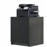 InnoFurn Aktenschrank Elona Druckerkommode (Druckertisch, Extra Tief für Drucker) Druckerschrank Soft-Close & Push-to-Open, Made in Germany