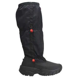 Hunter Wanderer Tall Damen-Schneestiefel in Schwarz