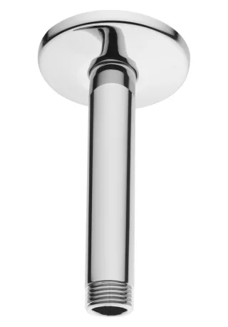 VitrA Universal Deckenarm für Duschkopf Länge 10 cm mit Anschluss G 1/2" Chrom,A45649 A45649