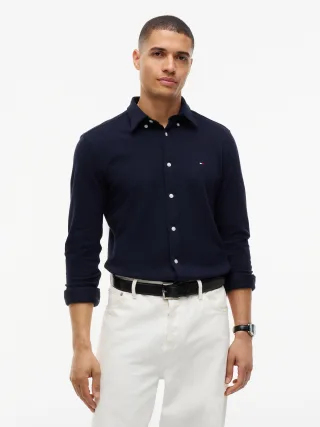 KNITTED SHIRT SF Navy Blue - Gr. - M