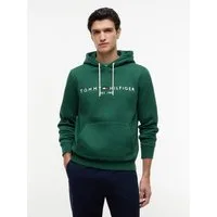 Tommy Hilfiger Kapuzensweatshirt TOMMY LOGO unifarben, casual, regular fit, Baumwollmix, Kapuze