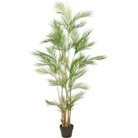 Kunstpalme Goldfruchtpalme, Creativ green, Höhe 160 cm, mit naturgetreuen Palmwedeln
