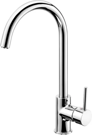 Neuesbad LOW PRESSURE Spültischarmatur mit U-Auslauf für WATER HEATER, Chrom NB1DEBEZ062H1