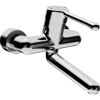 Hansa Waschtischarmatur Hansamedipro 02552206 Wand Armatur, verchromt