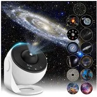 ANYSUN LED-Sternenhimmel LED Nachtlicht 360 Drehbare 13 in 1 Planetarium Galaxie Projektor, Deckenprojektion Lampe Kindernachtlichte Erwachsene Schlafzimmer Party