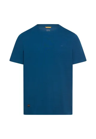camel active - fleXXXactive® T-Shirt mit Rundhalsausschnitt lyons blue - Gr. - XL