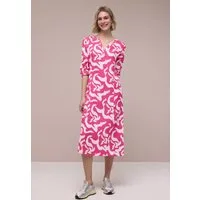STREET ONE Midikleid mit Volant