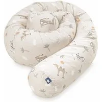 Julius Zöllner Kuschelnest Savanne beige Bettschlange Jersey 180, (1-tlg), Babynestchen