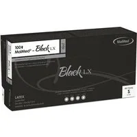 MaiMed Einweghandschuhe MaiMed Einmalhandschuhe Black Latex Größe S