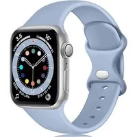Baker Smartwatch-Armband Apple Watch Armband 44mm 45mm 49mm 46mm 42mm 40mm 41mm 38mm, Weiches Silikon Band für iWatch Ultra SE Series 10 9 8 7 6 5 4 3 2
