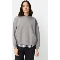 camel active Sweatshirt mit Rückenprint Langarm