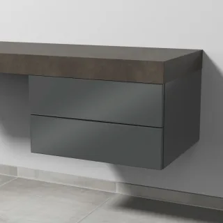 Sanipa Unterschrank 2morrow (P2184) 340x600x520 Anthrazit-Glanz, P218479 P218479