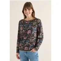 CECIL Langarmshirt mit U-Boot-Ausschnitt