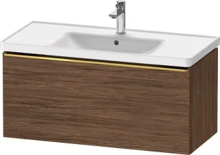 Duravit D-Neo Waschtischunterbau wandhängend Nussbaum dunkel Matt 984x452x440 mm - DE4256034210000 DE4256034210000