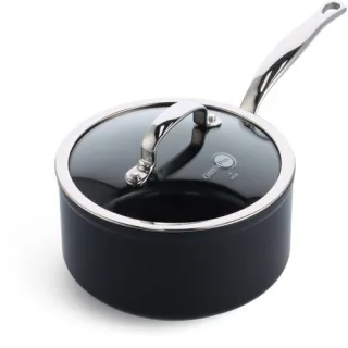 GreenPan Barcelona Pro Stielkasserolle 20cm Schwarz