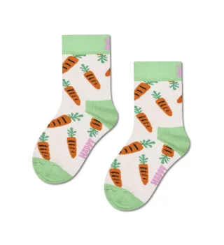 happy socks - Kids Carrot Sock Weiß - Gr. - 8