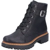 Rieker Schnürboots, Winterstiefel, Boots mit kontrastfarbener Rahmennaht