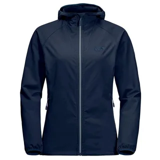Jack Wolfskin New Softshell Womens Navy Jacke